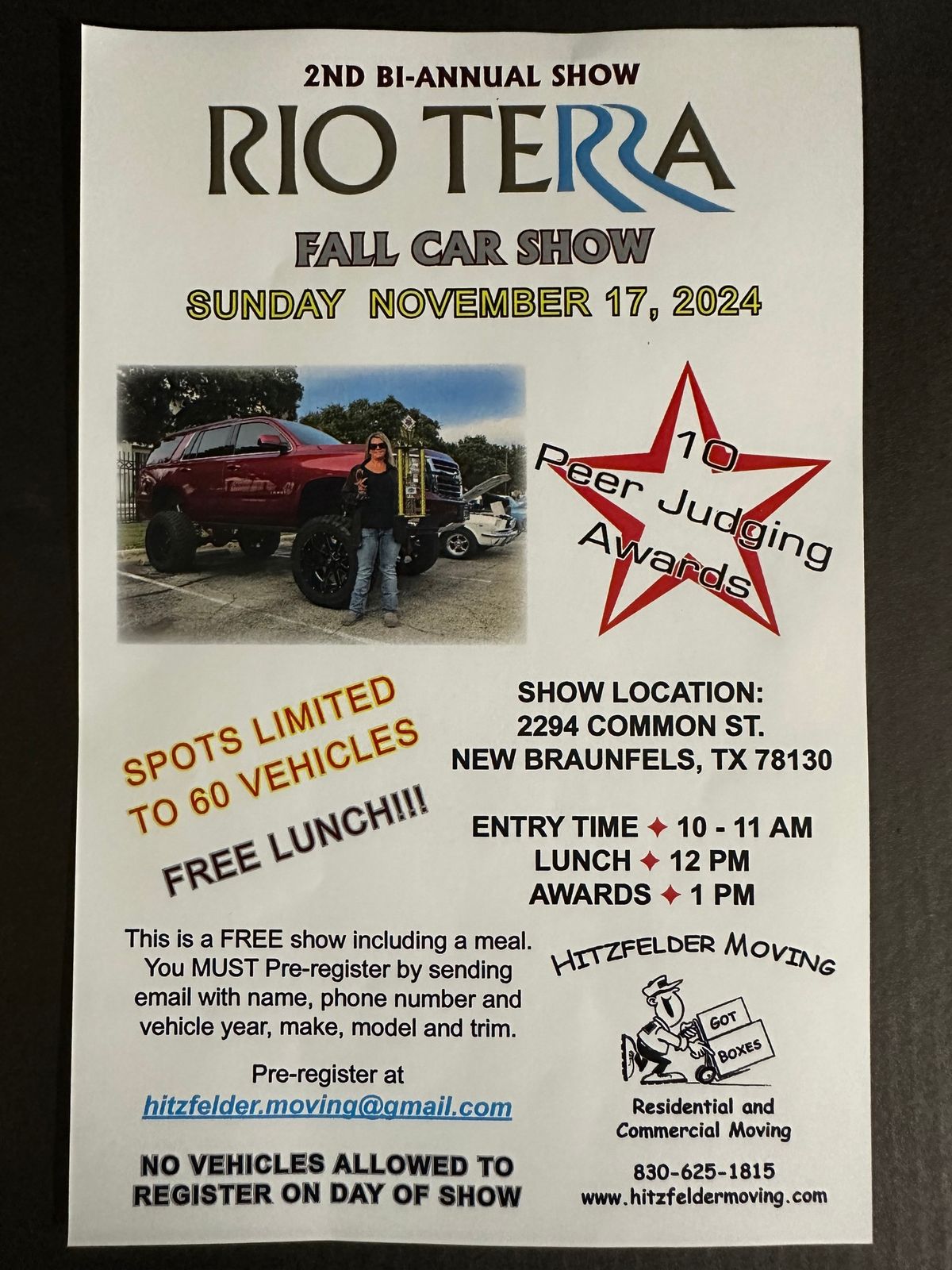 Rio Terra bi-annual car show