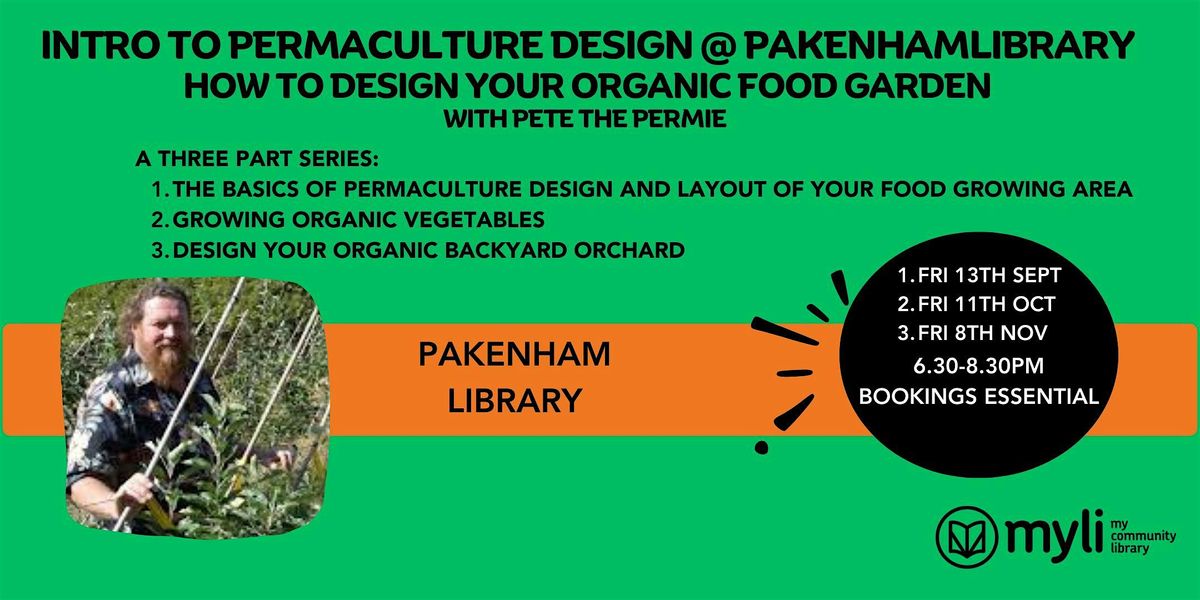 Introduction to Permaculture Design @ Pakenham Library