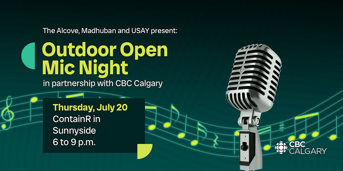 Outdoor Open Mic Night