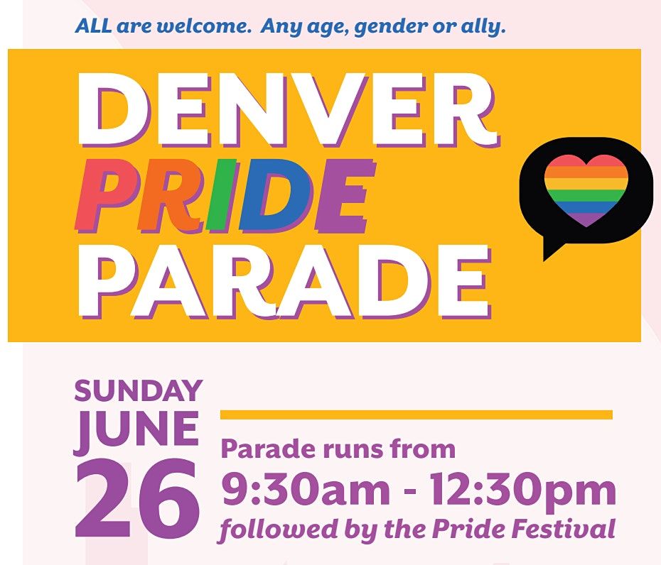 Denver Pride Parade!, Cheesman Park, Denver, 26 June 2025