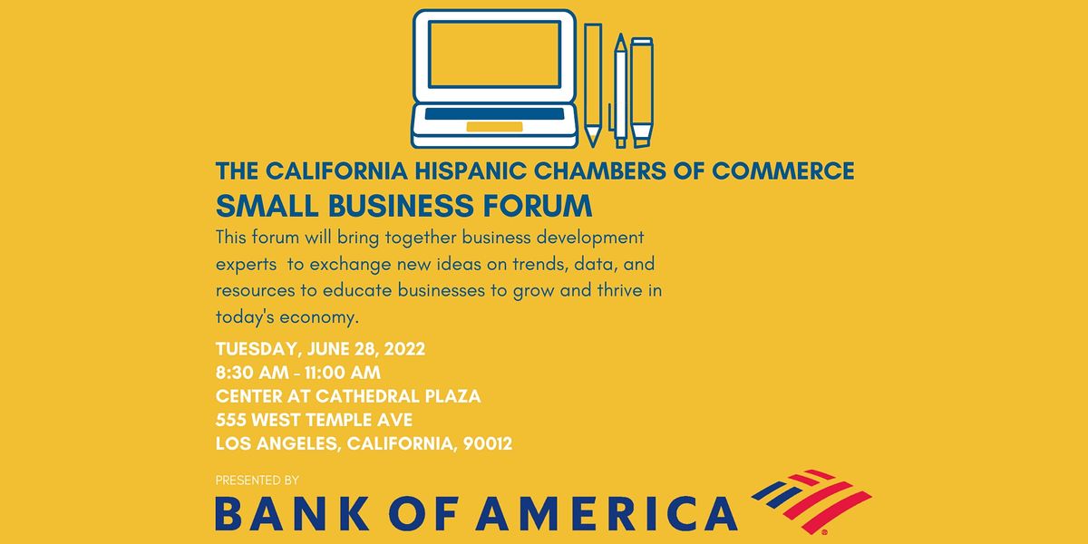 CHCC Small Business Forum presented by Bank of America