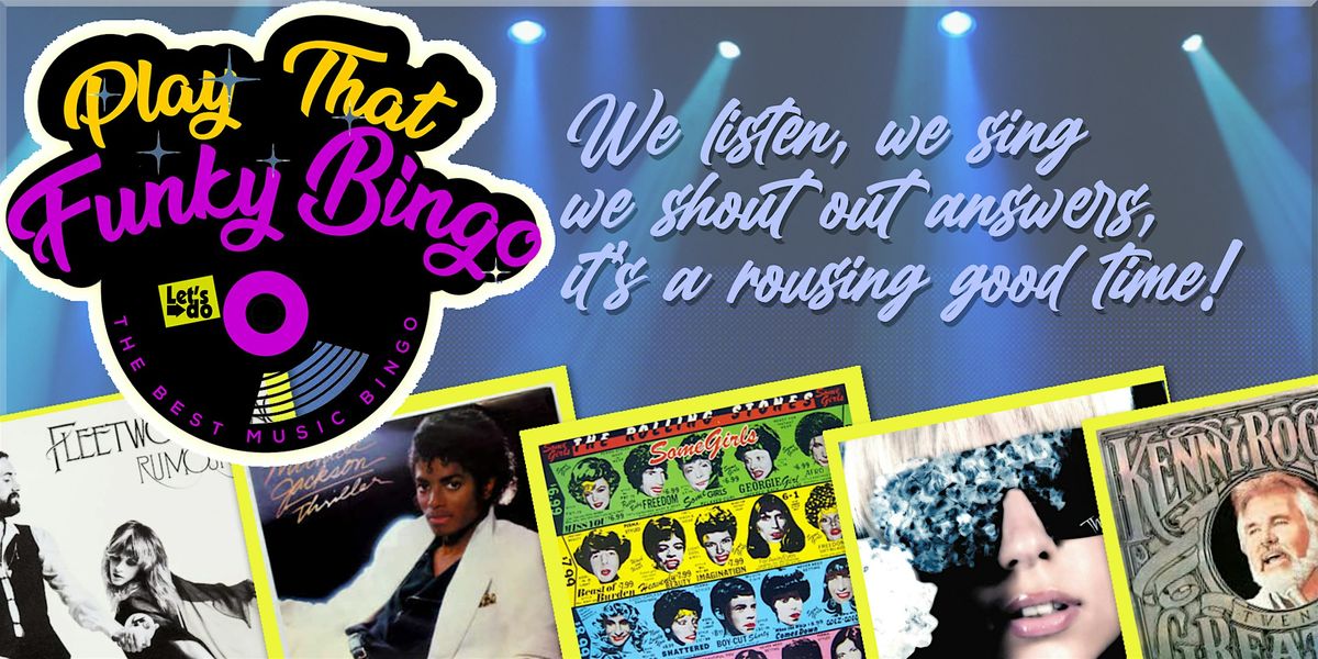 Play That Funky Music Bingo at Brimming Horn, Seaford