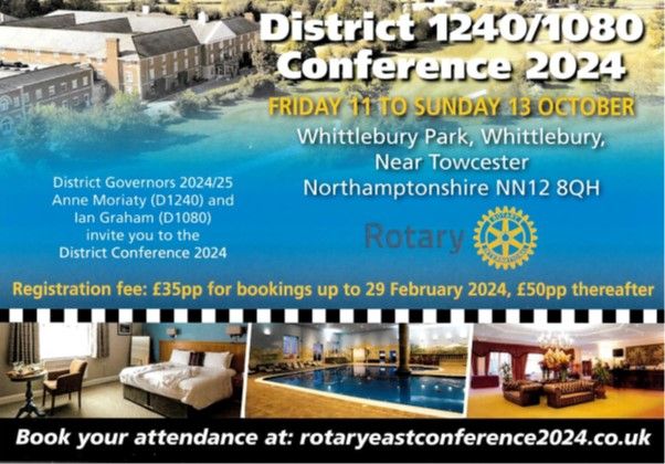 Rotary East Anglia Conference 2024