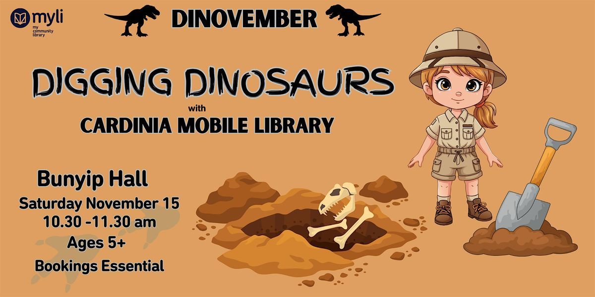 Digging Dinosaurs with Cardinia Mobile Library