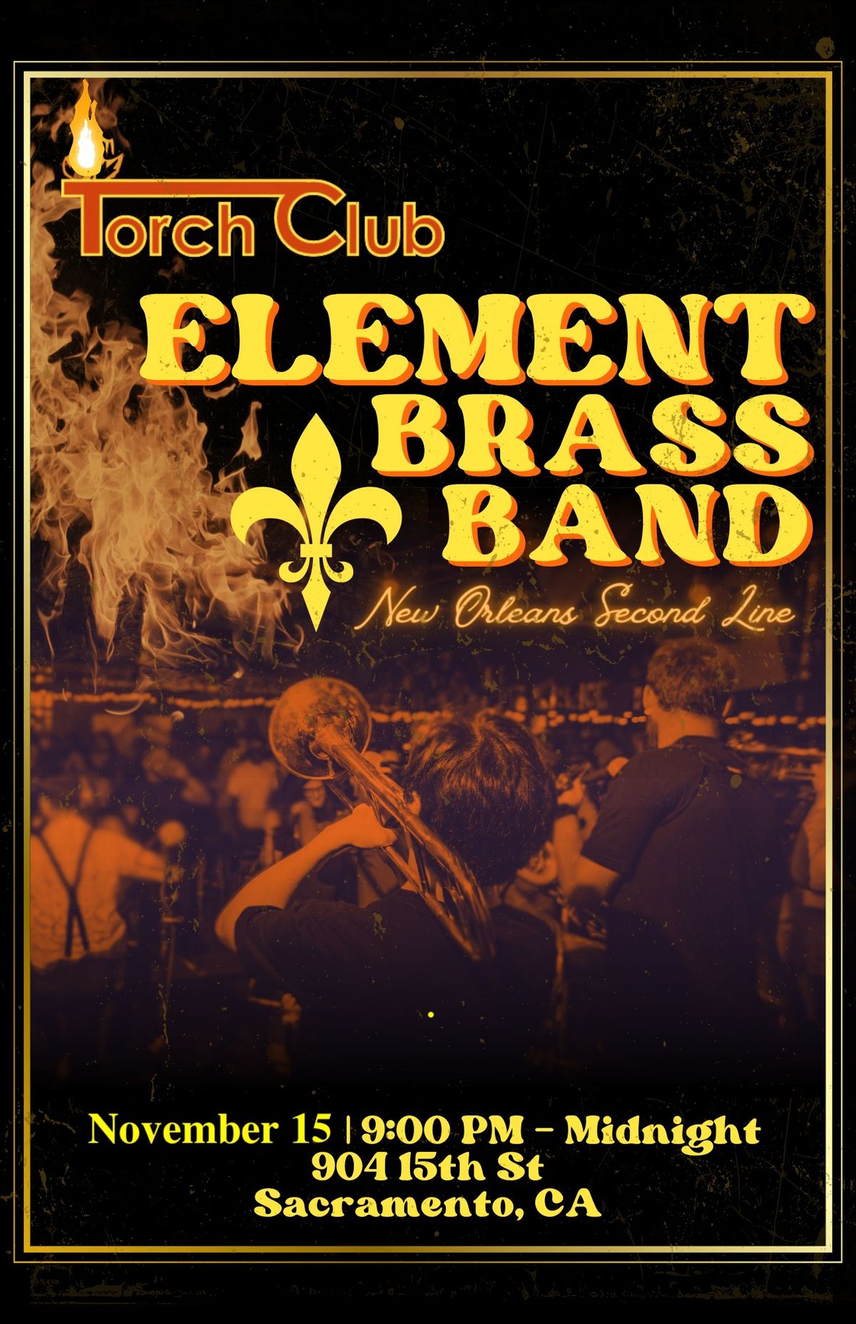 Element Brass Band at the Torch Club