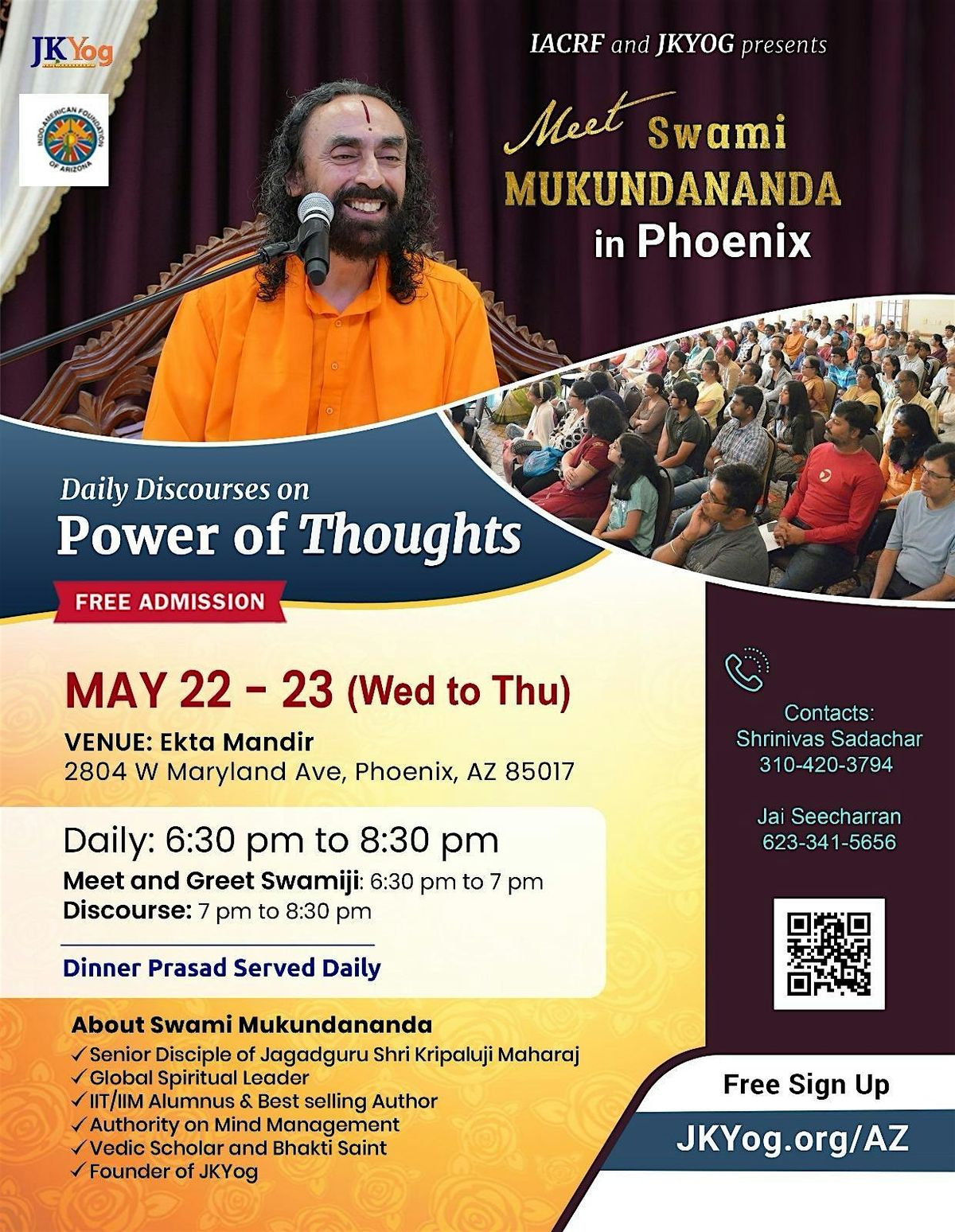 Daily Discourses on- Power Of Thoughts By Swami Mukundananda