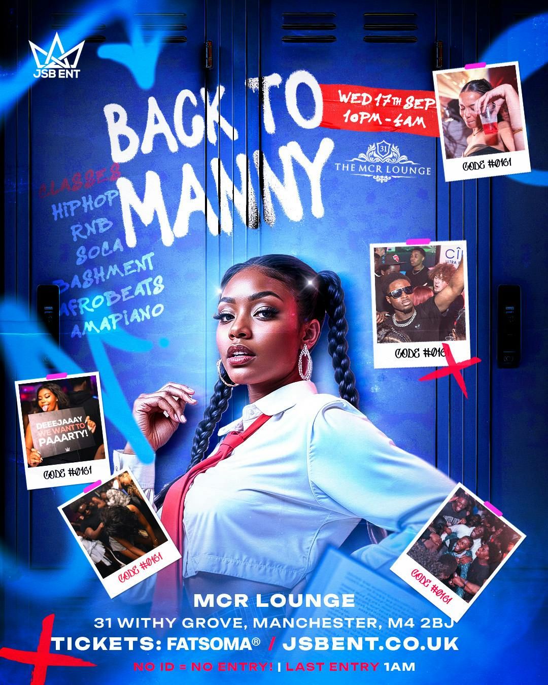 BACK TO MANNY 2025 \ud83c\udf89 - MANCHESTER FRESHERS - HipHop \/ RnB \/ House \/ Afrobeats \/ Amapiano \/ Dancehall