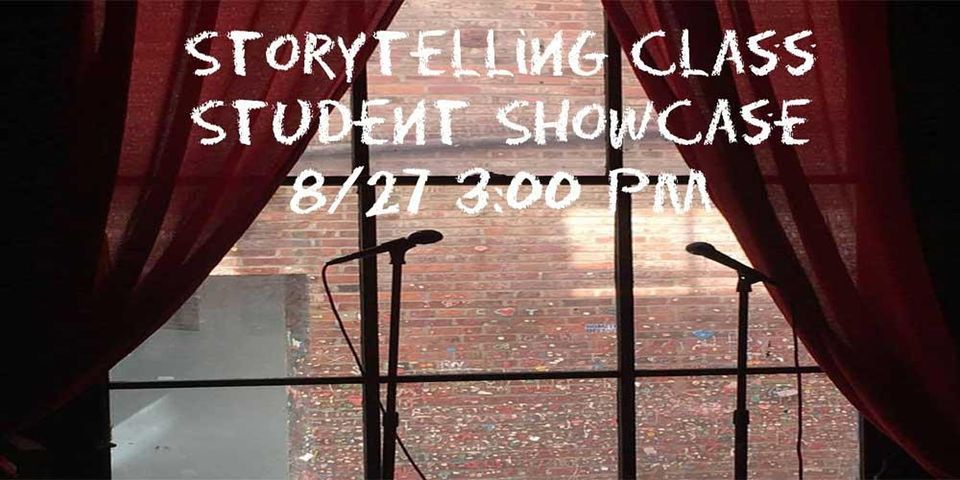 Summer Storytelling Student Showcase