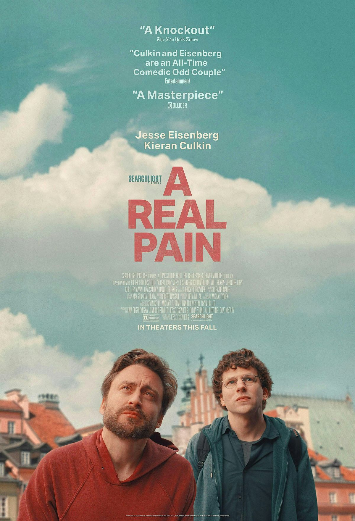 Exclusive Sneak Preview of "A REAL PAIN" directed\/starring Jesse Eisenberg