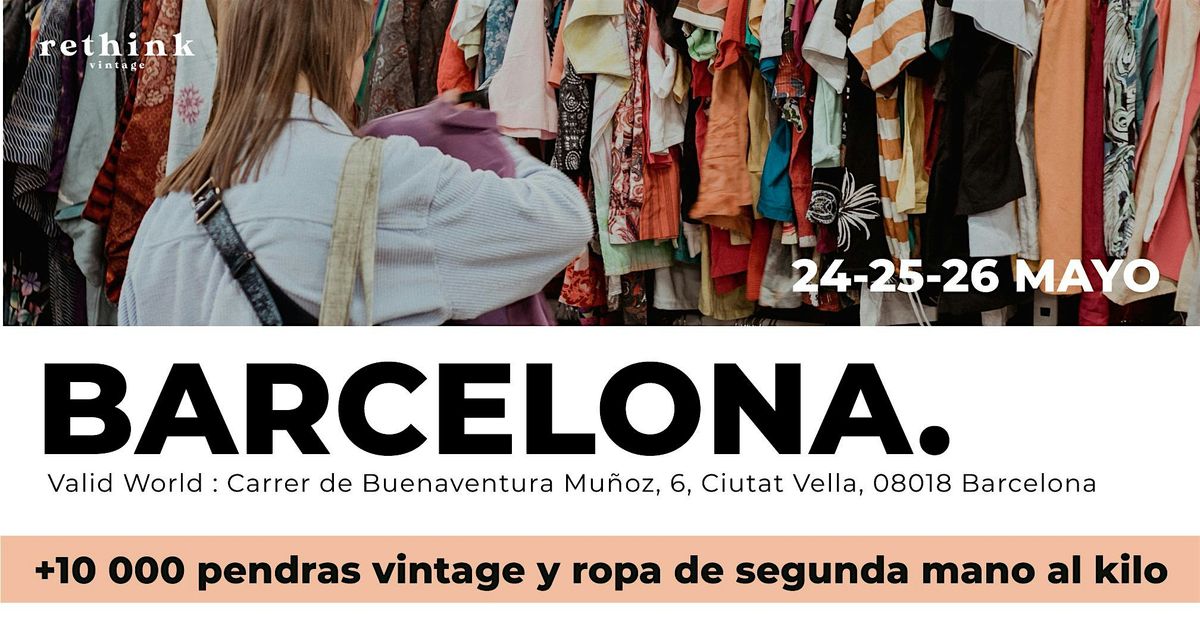 Mercado de Ropa Vintage - Barcelona