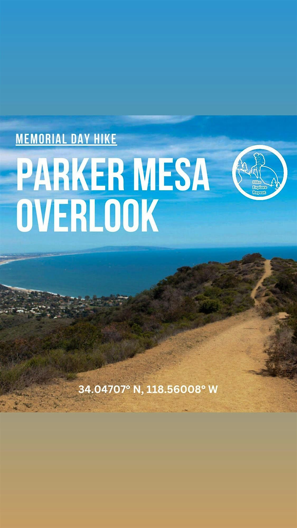 Memorial Day hike to Parker Mesa Overlook