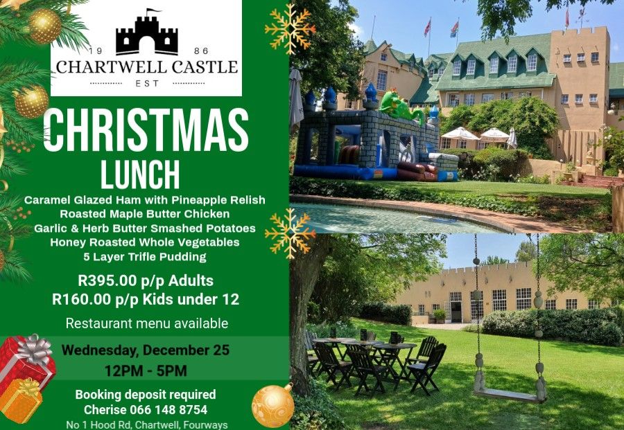 Christmas Lunch at Chartwell Castle