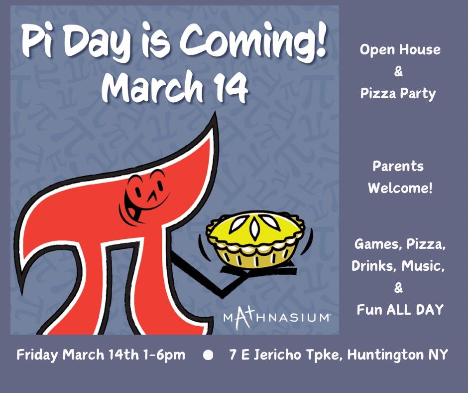 Pi Day at Mathnasium of South Huntington