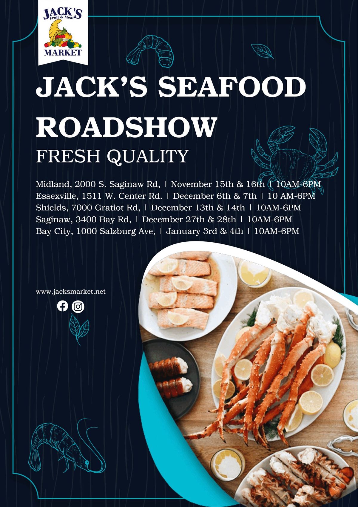 Jack's Seafood Roadshow (Saginaw)