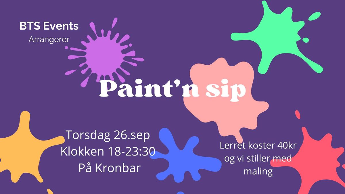 Paint'n sip