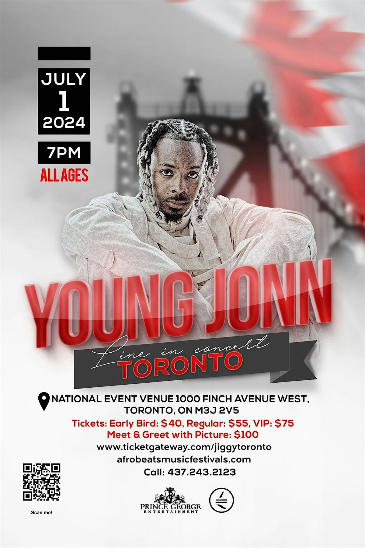 YOUNG JONN LIVE IN CONCERT TORONTO