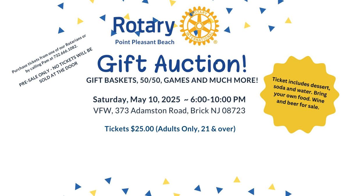 Point Pleasant Beach Rotary Gift Auction