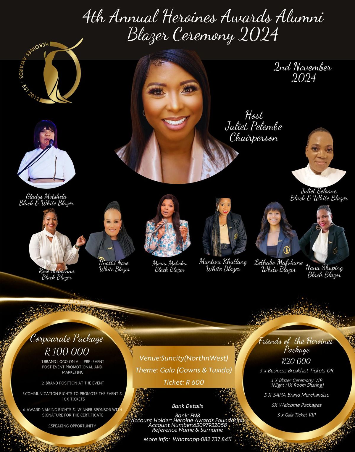 13th Annual South African Heroines Awards