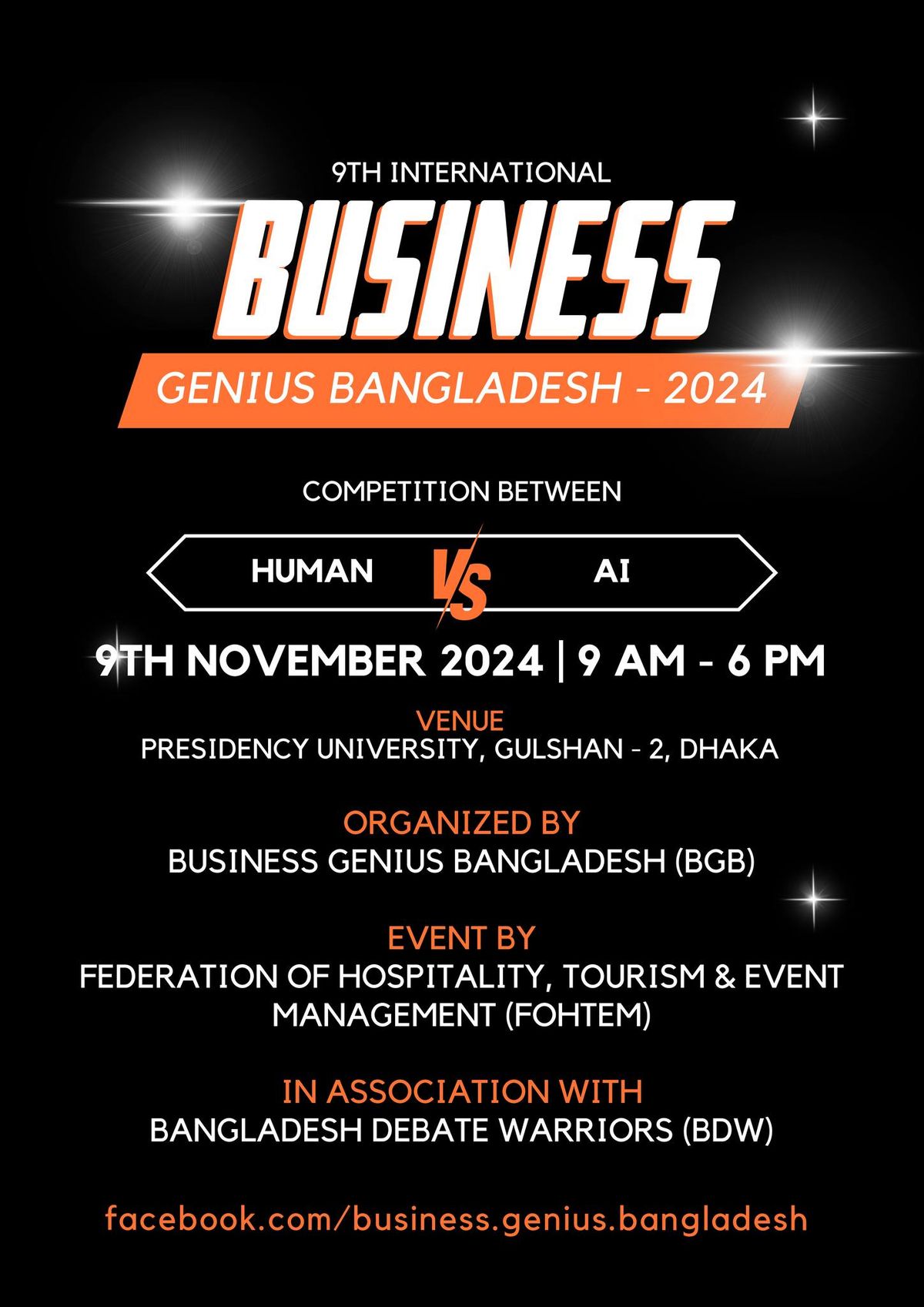 9th International Business Genius Bangladesh - 2024