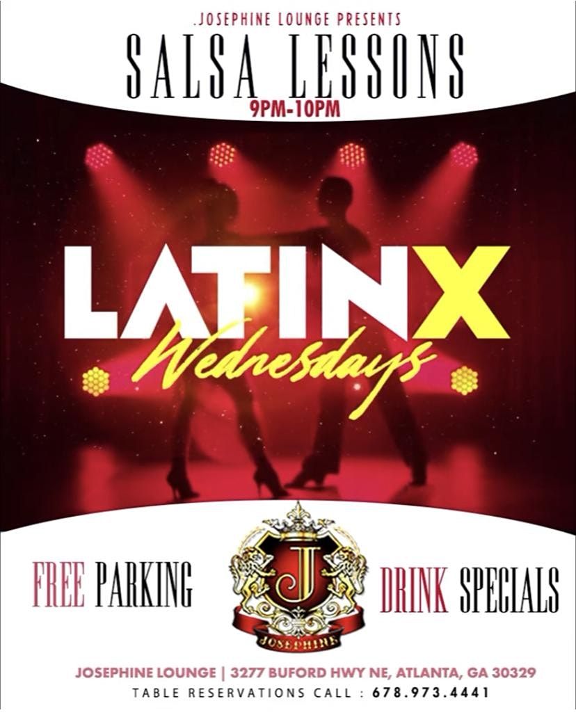 LATINX Salsa Night Wednesday @ Josephine Lounge - Atlanta, GA