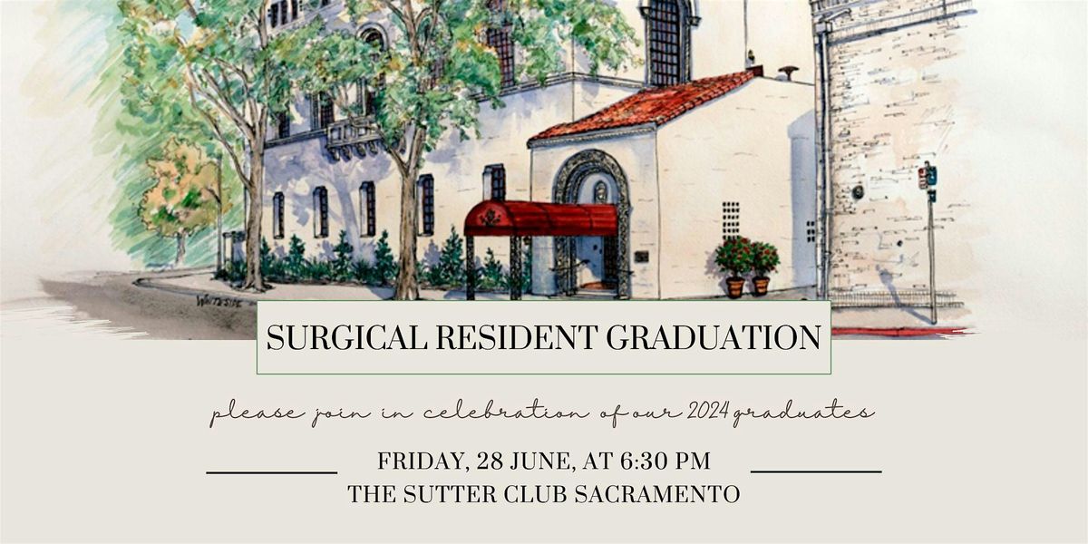2024 Surgical Resident Graduation
