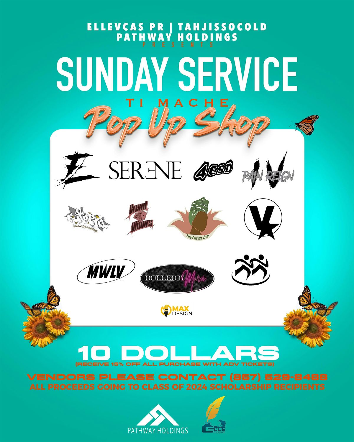 Sunday Service Presents: Ti Mache Scholarship Pop Up Shop