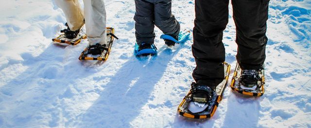 Snowshoeing