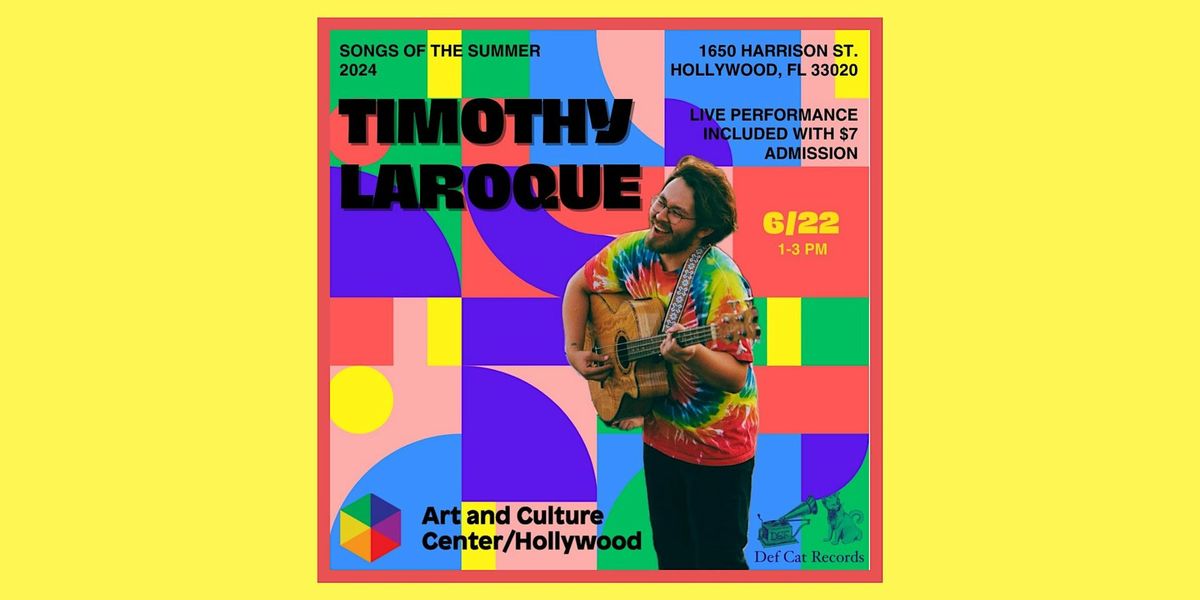 Songs of the Summer with Timothy LaRoque