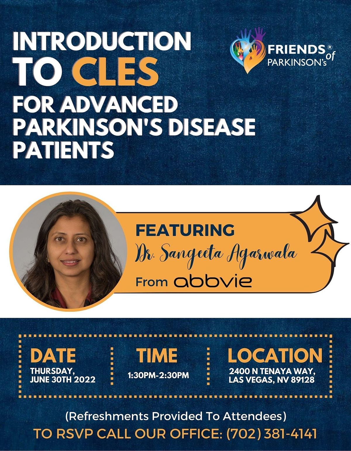 Introduction To CLES For Advanced Parkinson's Disease patients