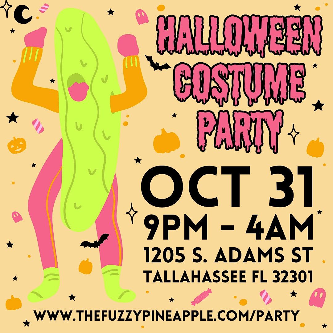 Halloween Costume Party at The Fuzzy Pineapple