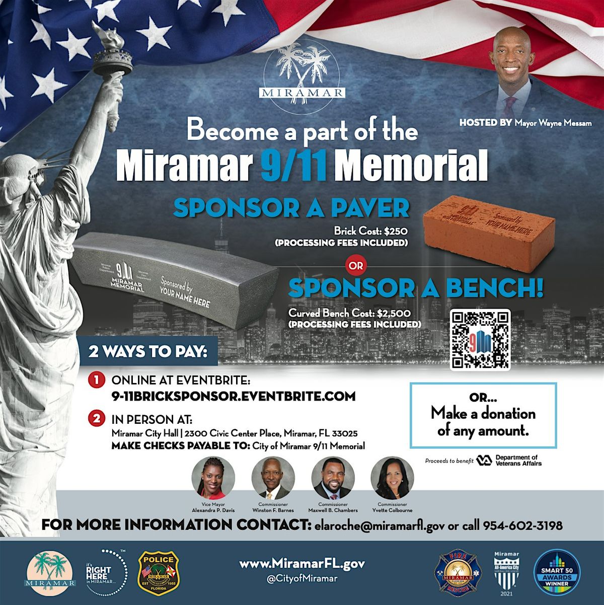 Miramar 9\/11 Memorial - Sponsorship