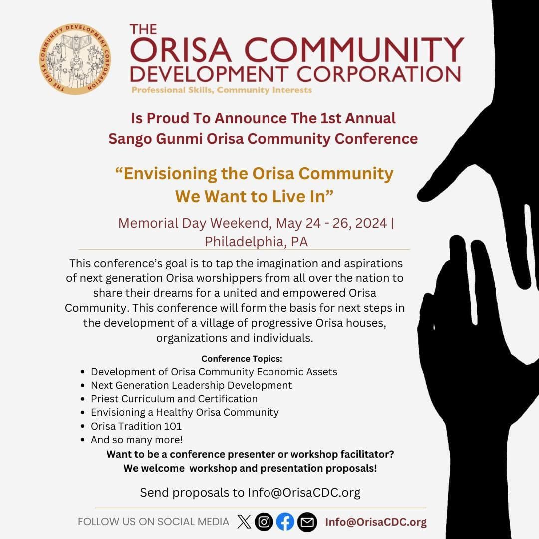 Sango Gunmi Orisa Community Conference: Envisioning the Orisa Community We Want to Live In