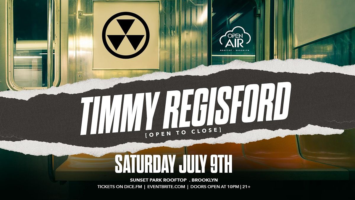 Timmy Regisford - Open Air Brooklyn