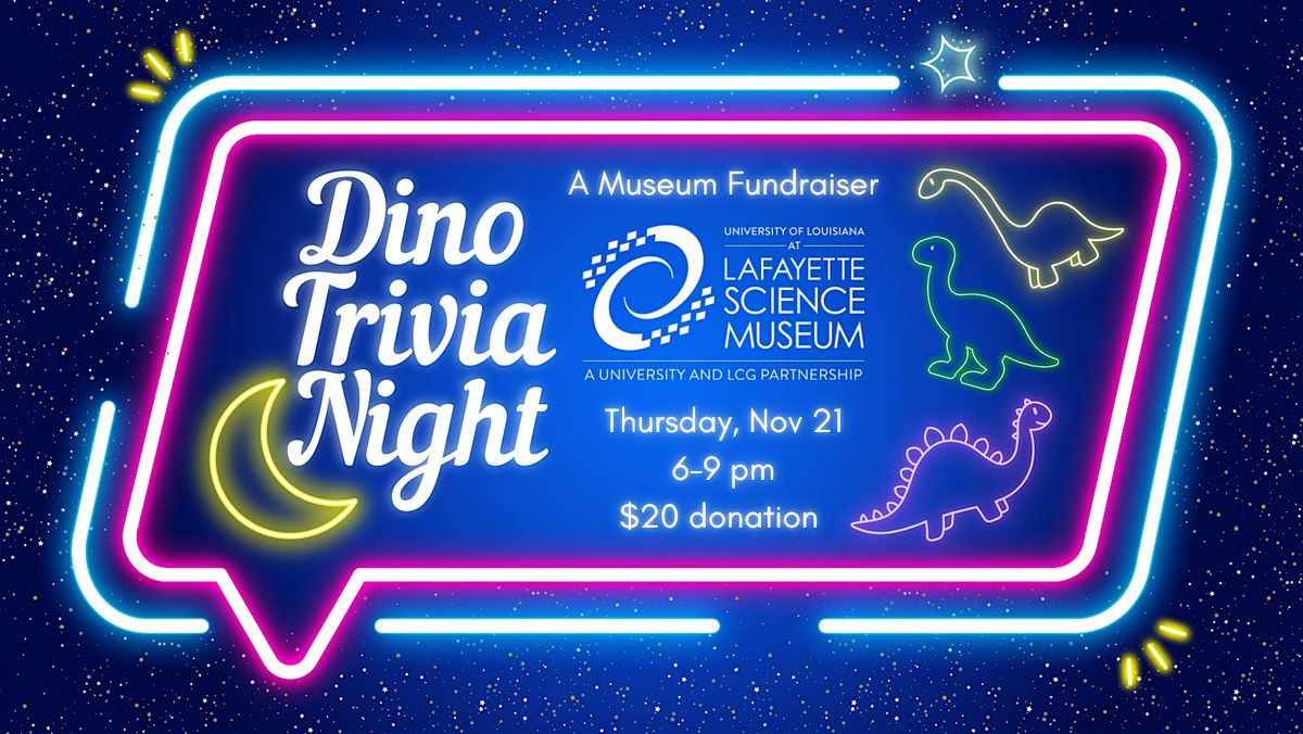 Dino Trivia Night