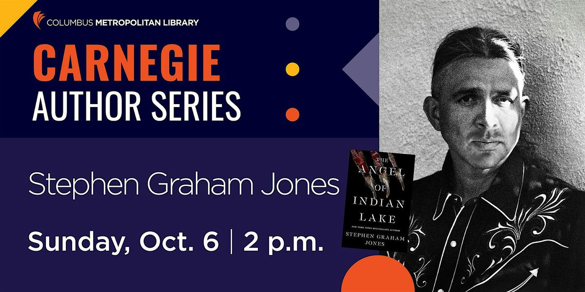 Carnegie Author Series with Stephen Graham Jones