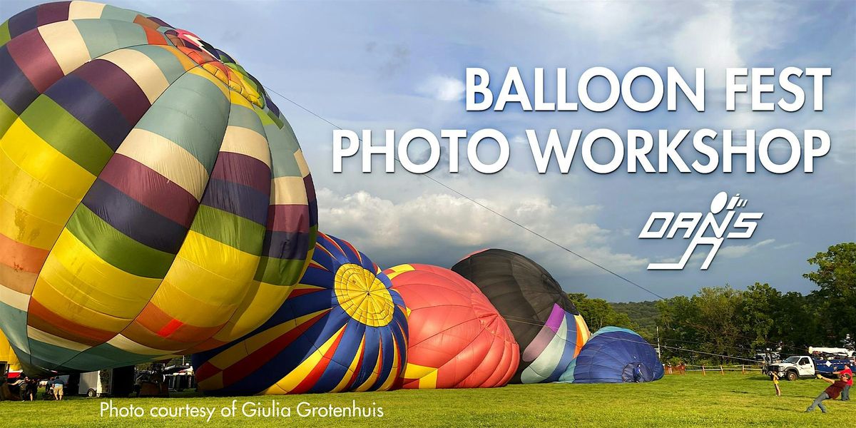 Photography at the Warren County Hot Air Balloon Fest