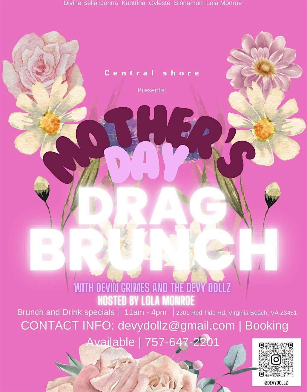 Mother's Day Brunch with the Devy Dolls