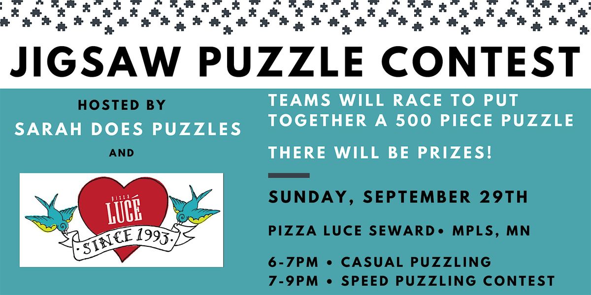 Team Pokemon Jigsaw Puzzle Contest at Pizza Luce Seward - September 2024