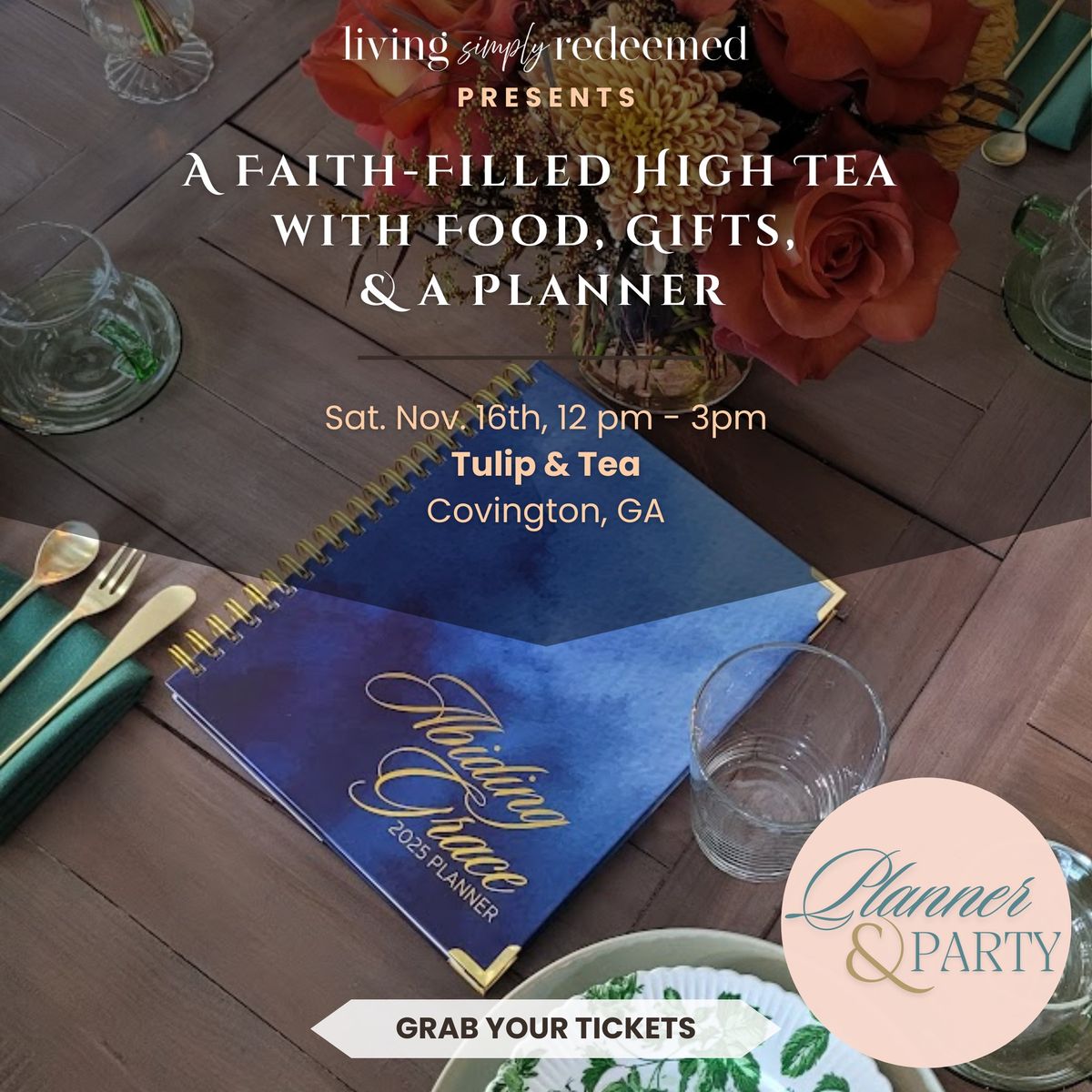 Abiding Grace | High Tea & Launch Party