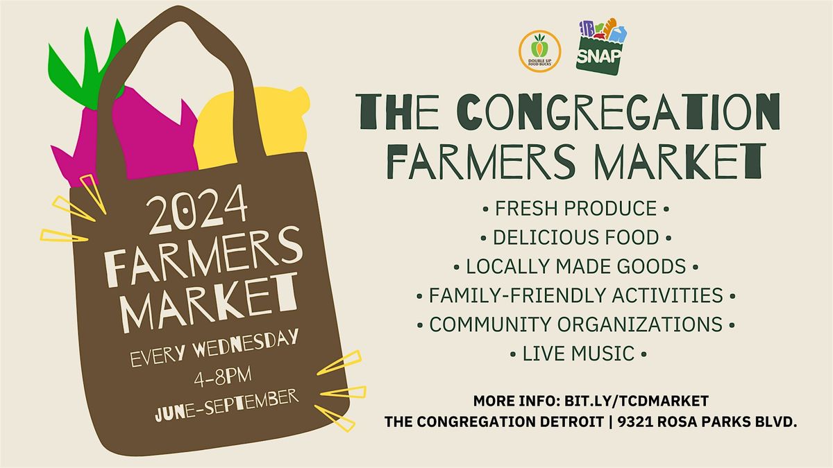 Farmers Market @ The Congregation Detroit