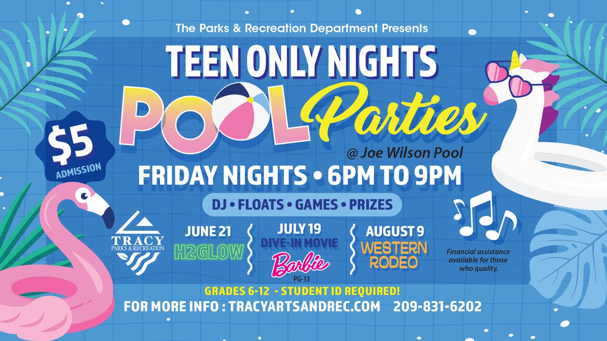Teen Pool Nights