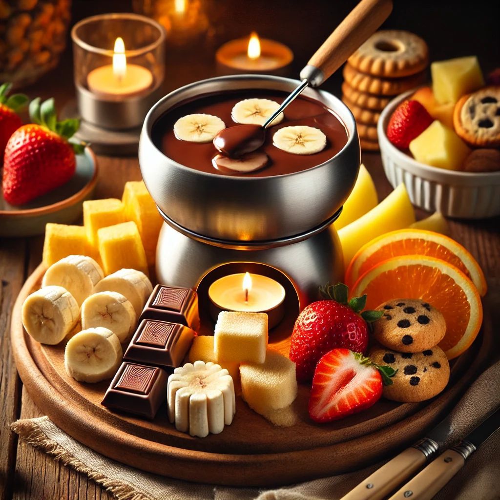 Valentine's Chocolate Fondue