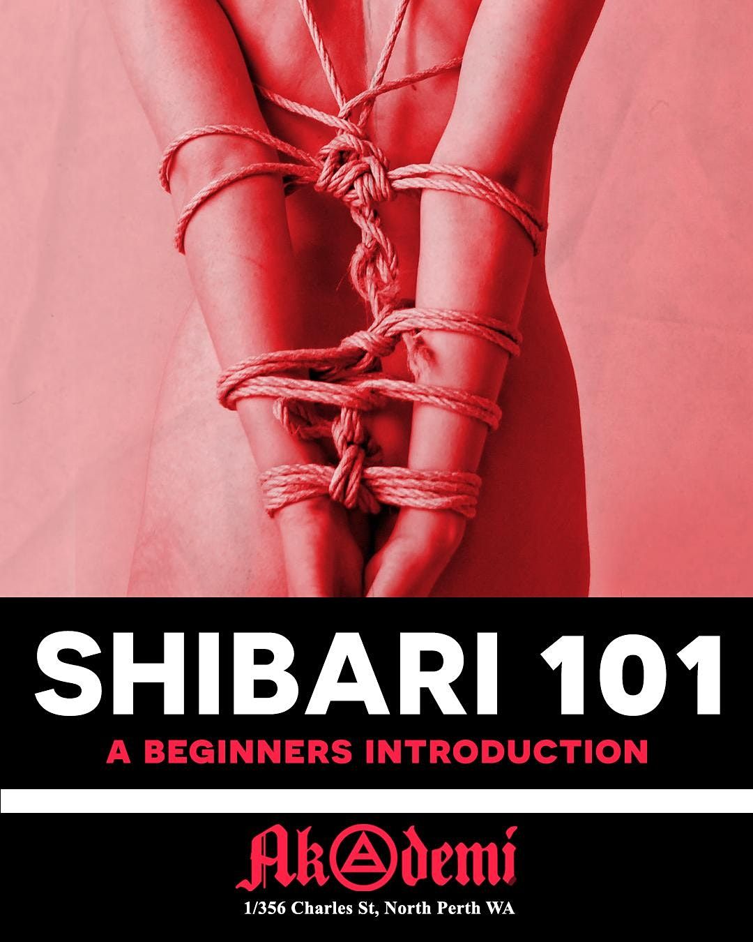 Shibari 101 - Rope, a beginners introduction + Rope Jam