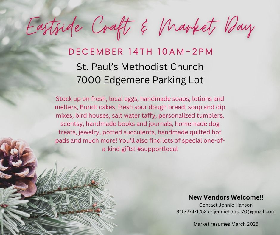 Eastside Craft and Market Day