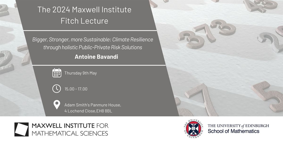 Fitch Lecture given by Antoine Bavandi