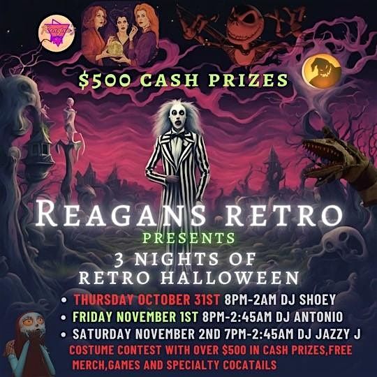 Retro Halloween Party