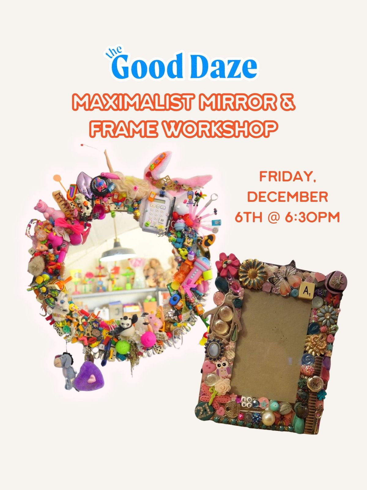 Maximalist Mirror & Frame Workshop