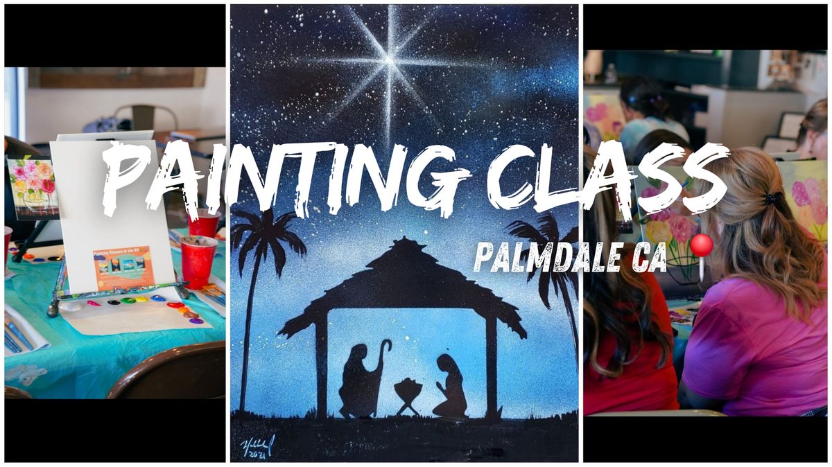 Painting Class In Palmdale CA \ud83c\udfa8\ud83d\udd8c (Beginner Friendly)