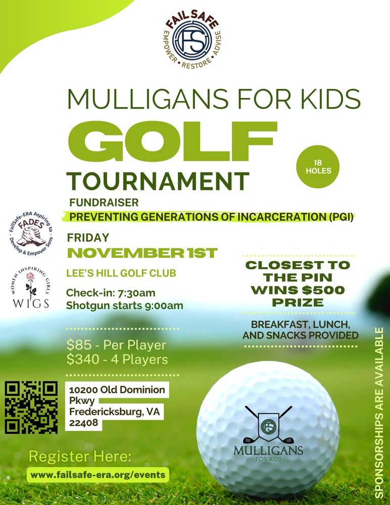 Mulligans for Kids Golf Tournament Team Registration