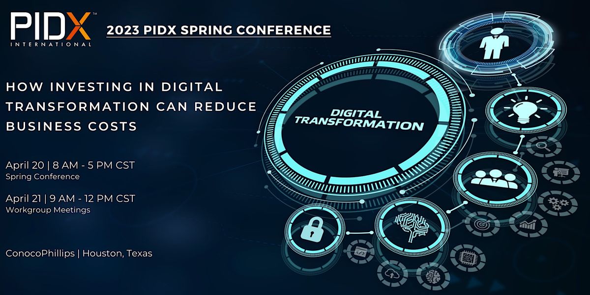 2023 PIDX International US Spring Conference - Sponsors